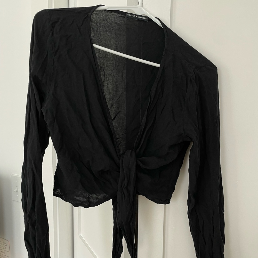 Brandy Melville Tie Up Shirt